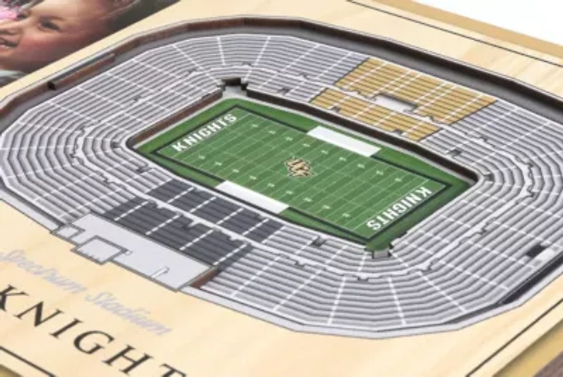 YouTheFan NCAA Central Florida Knights 3D StadiumView Picture Frame - Spectrum Stadium