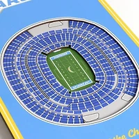 YouTheFan NFL Los Angeles Chargers 3D Stadium 8x32 Banner - SoFi Stadium