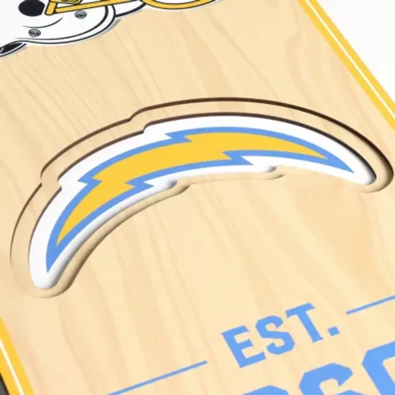 YouTheFan NFL Los Angeles Chargers 3D Stadium 8x32 Banner - SoFi Stadium