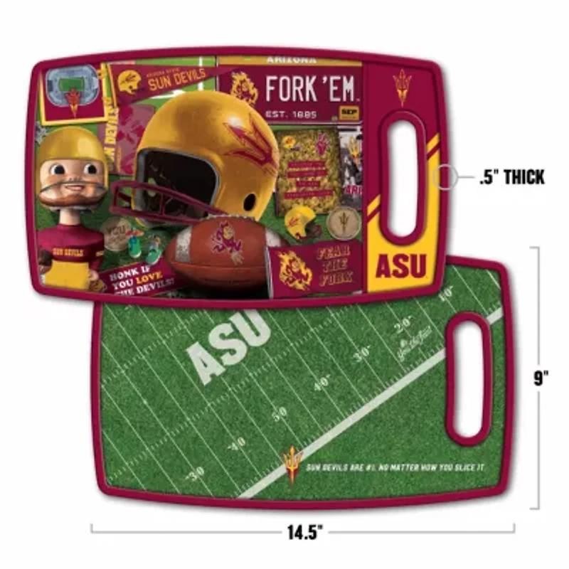 YouTheFan NCAA Arizona State Sun Devils Retro Series Cutting Board