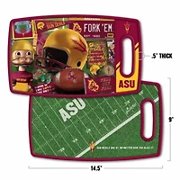 YouTheFan NCAA Arizona State Sun Devils Retro Series Cutting Board