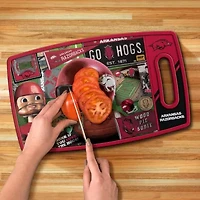 YouTheFan NCAA Arkansas Razorbacks Retro Series Cutting Board