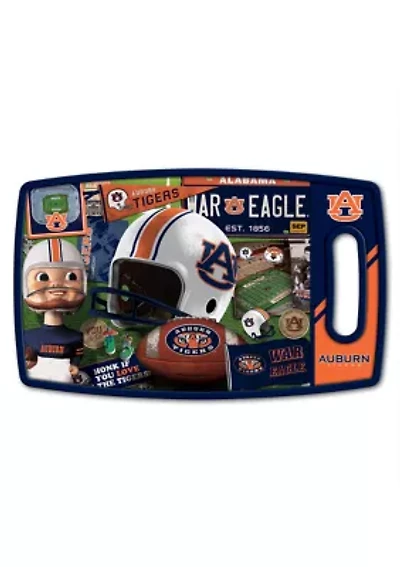 YouTheFan NCAA Auburn Tigers Retro Series Cutting Board