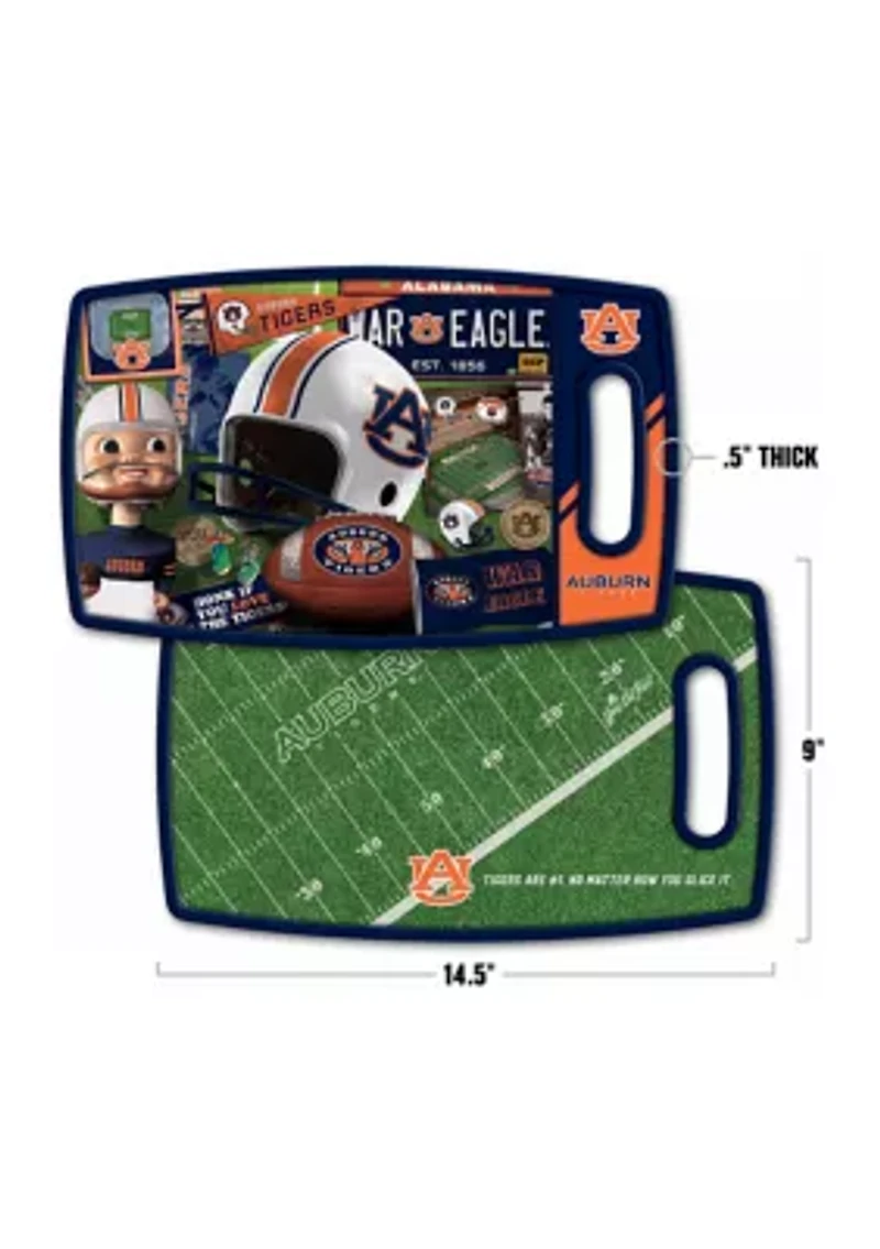YouTheFan NCAA Auburn Tigers Retro Series Cutting Board