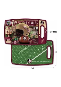 YouTheFan NCAA Florida State Seminoles Retro Series Cutting Board