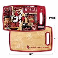 YouTheFan NCAA Louisville Cardinals Retro Series Cutting Board