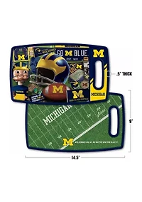 YouTheFan NCAA Michigan Wolverines Retro Series Cutting Board