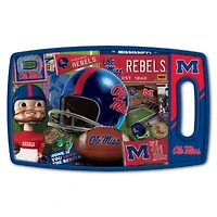 Ole Miss Rebels YouTheFan NCAA Mississippi Rebels Retro Series Cutting Board