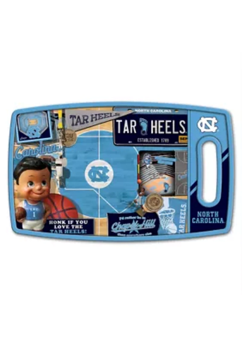YouTheFan NCAA North Carolina Tar Heels Retro Series Cutting Board