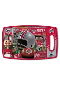 YouTheFan NCAA Ohio State Buckeyes Retro Series Cutting Board