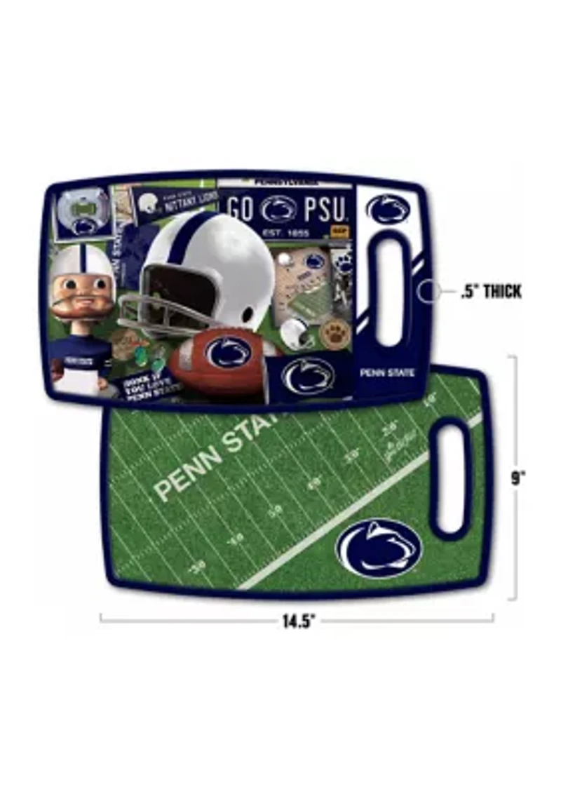 YouTheFan NCAA Penn State Nittany Lions Retro Series Cutting Board