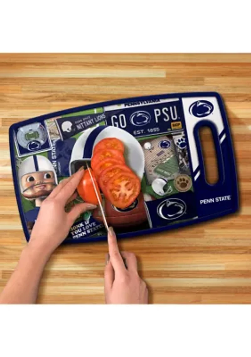 YouTheFan NCAA Penn State Nittany Lions Retro Series Cutting Board