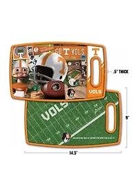 YouTheFan NCAA Tennessee Volunteers Retro Series Cutting Board