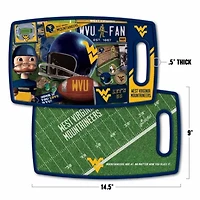 YouTheFan NCAA West Virginia Mountaineers Retro Series Cutting Board