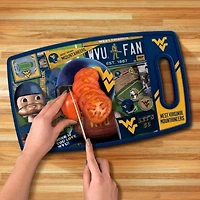 YouTheFan NCAA West Virginia Mountaineers Retro Series Cutting Board