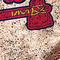 YouTheFan MLB Atlanta Braves Retro Series Cutting Board