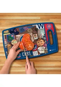YouTheFan MLB Chicago Cubs Retro Series Cutting Board