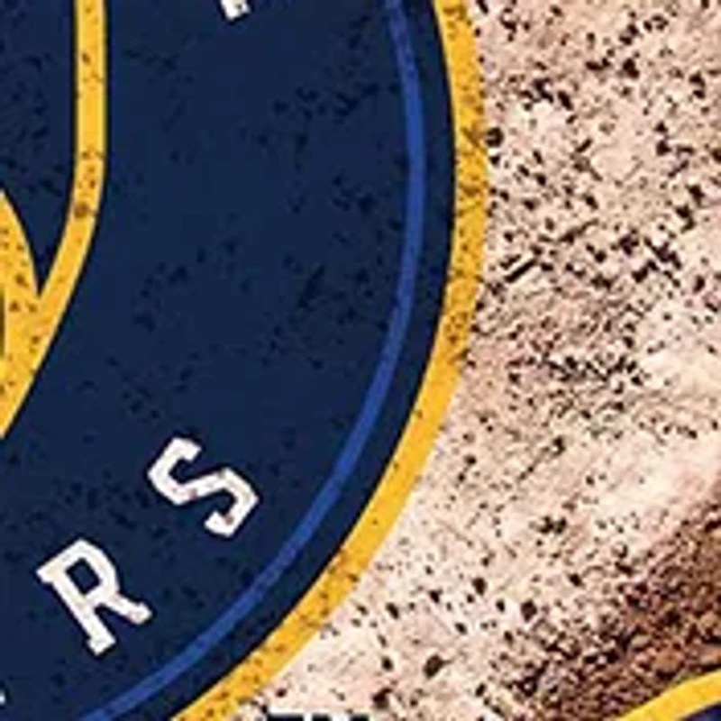 YouTheFan MLB Milwaukee Brewers Retro Series Cutting Board