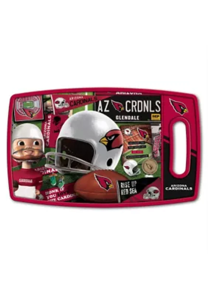 YouTheFan NFL Arizona Cardinals Retro Series Cutting Board