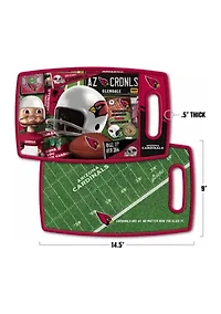 YouTheFan NFL Arizona Cardinals Retro Series Cutting Board