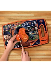 YouTheFan NFL Chicago Bears Retro Series Cutting Board