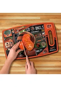 YouTheFan NFL Cincinnati Bengals Retro Series Cutting Board