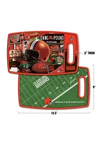 YouTheFan NFL Cleveland Browns Retro Series Cutting Board