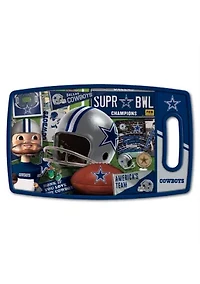 YouTheFan NFL Dallas Cowboys Retro Series Cutting Board