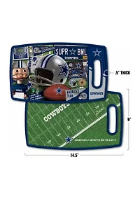 YouTheFan NFL Dallas Cowboys Retro Series Cutting Board