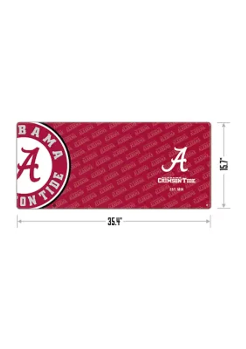 YouTheFan NCAA Alabama Crimson Tide Logo Series Desk Pad