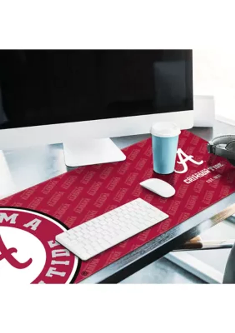YouTheFan NCAA Alabama Crimson Tide Logo Series Desk Pad