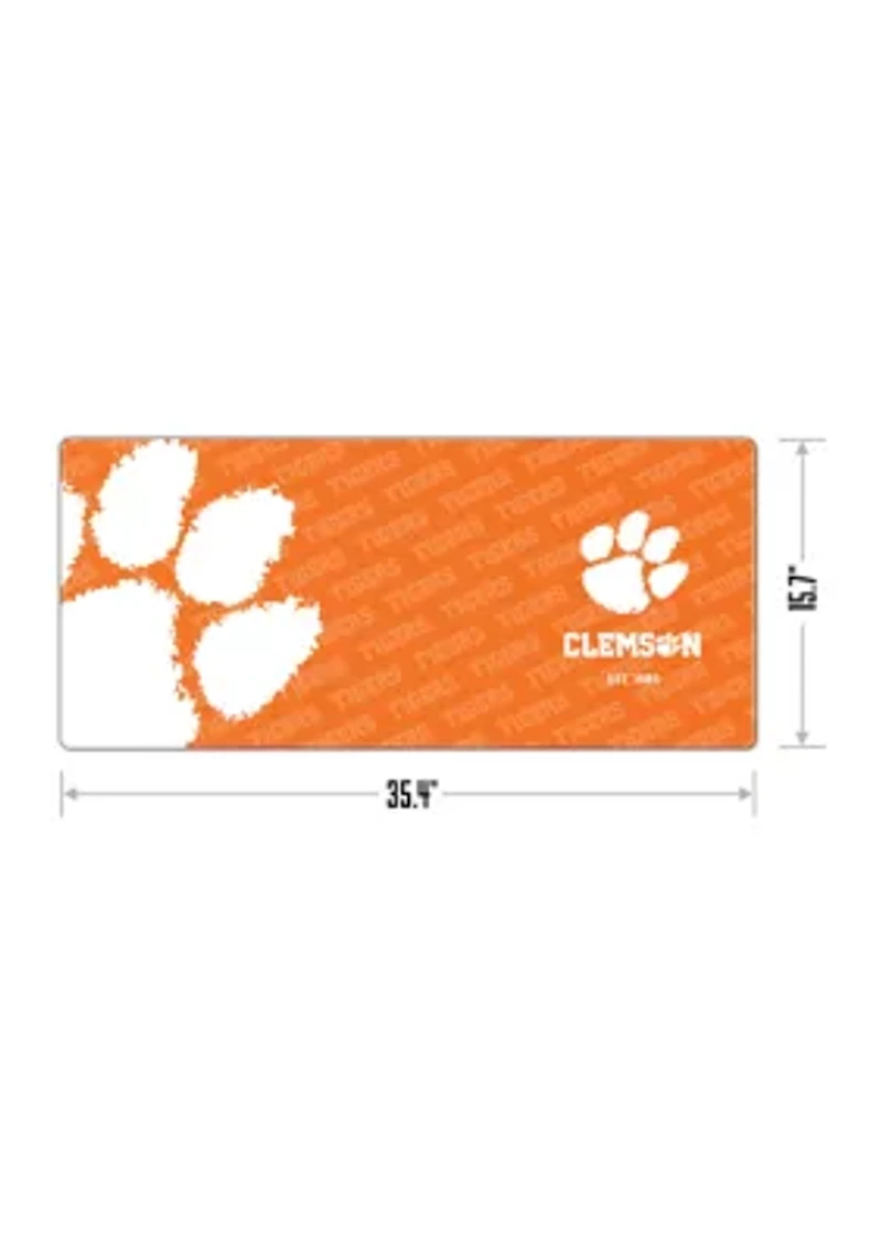 YouTheFan NCAA Clemson Tigers Logo Series Desk Pad