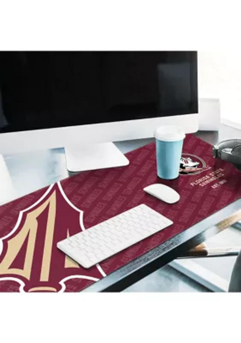 YouTheFan NCAA Florida State Seminoles Logo Series Desk Pad