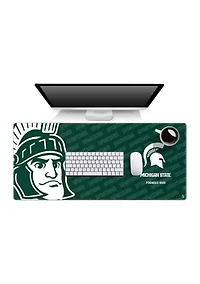 YouTheFan NCAA Michigan State Spartans Logo Series Desk Pad