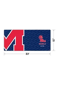 Ole Miss Rebels YouTheFan NCAA Mississippi Rebels Logo Series Desk Pad