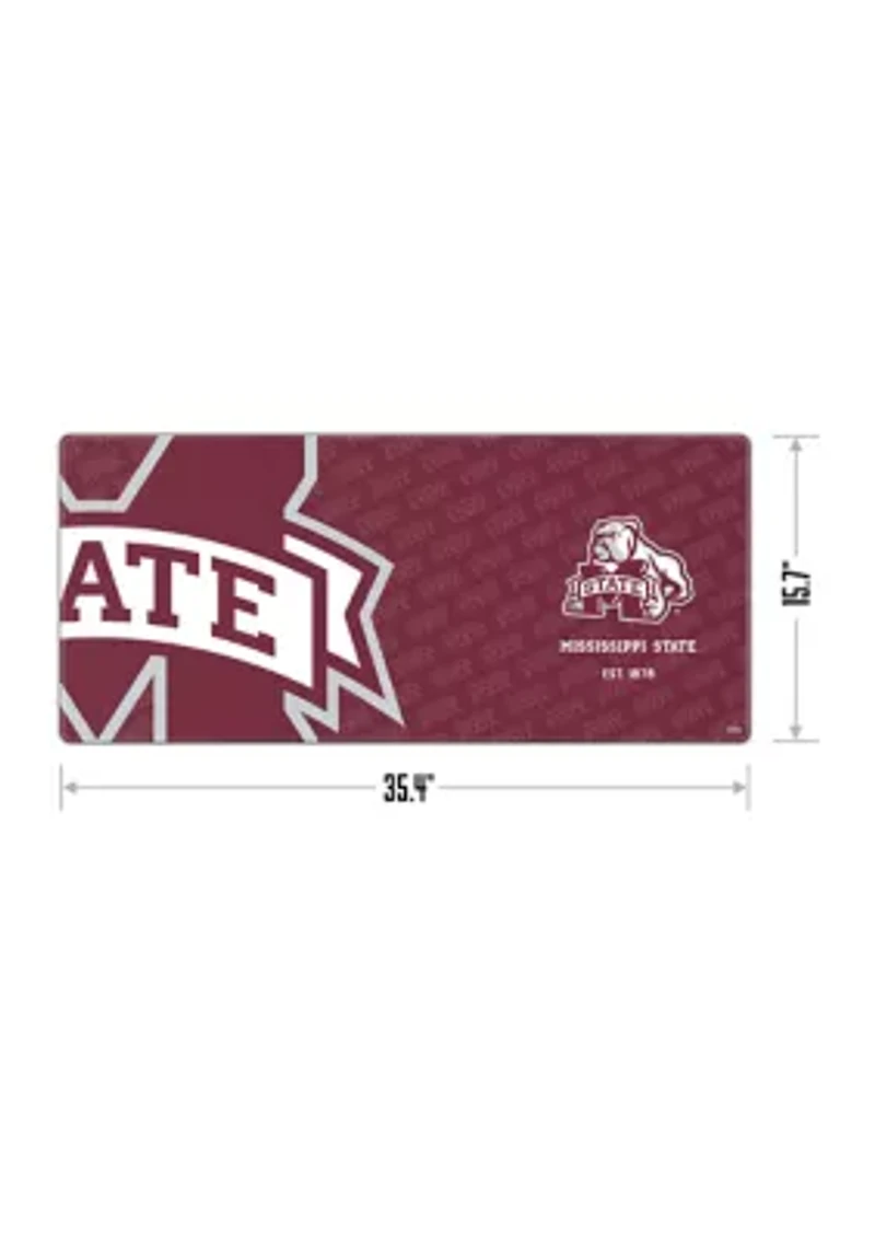 YouTheFan NCAA Mississippi State Bulldogs Logo Series Desk Pad