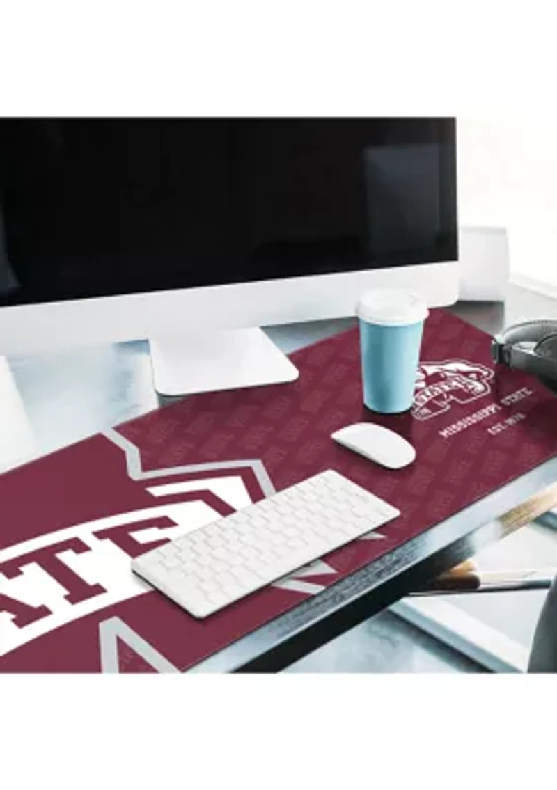 YouTheFan NCAA Mississippi State Bulldogs Logo Series Desk Pad