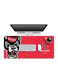 YouTheFan NCAA NC State Wolfpack Logo Series Desk Pad