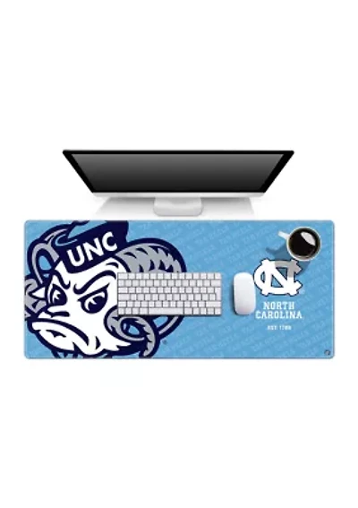 YouTheFan NCAA North Carolina Tar Heels Logo Series Desk Pad