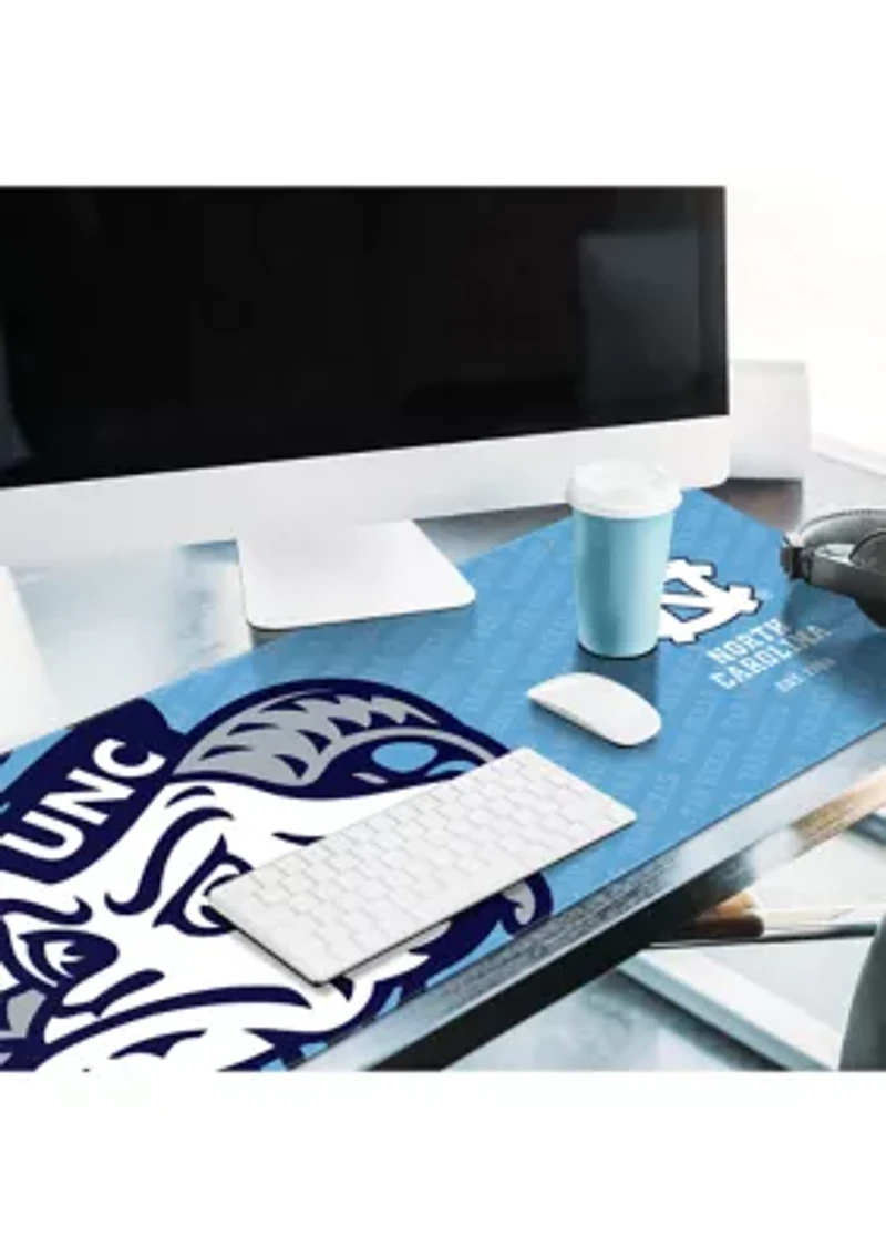 YouTheFan NCAA North Carolina Tar Heels Logo Series Desk Pad