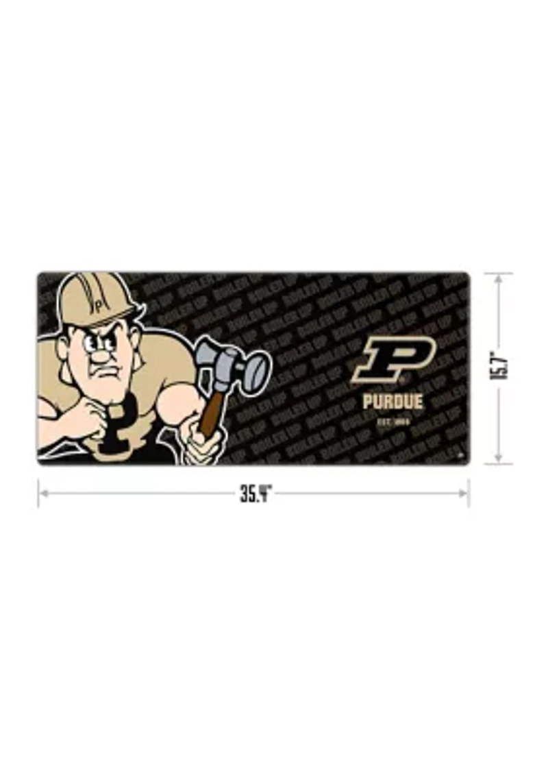 YouTheFan NCAA Purdue Boilermakers Logo Series Desk Pad