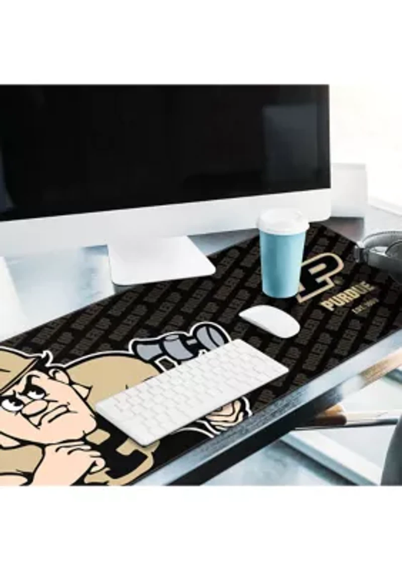 YouTheFan NCAA Purdue Boilermakers Logo Series Desk Pad