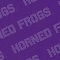 YouTheFan NCAA TCU Horned Frogs Logo Series Desk Pad