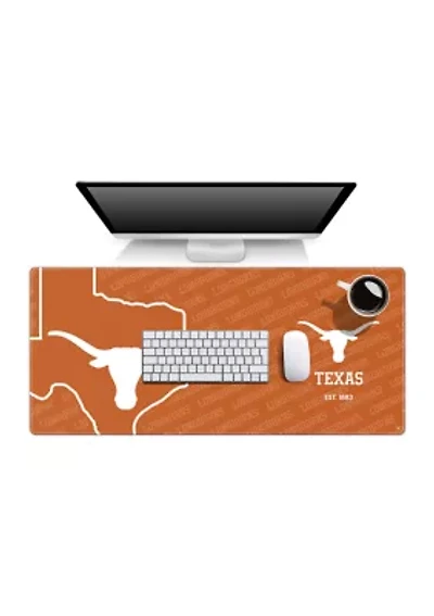 YouTheFan NCAA Texas Longhorns Logo Series Desk Pad