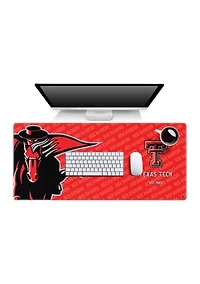 YouTheFan NCAA Texas Tech Red Raiders Logo Series Desk Pad
