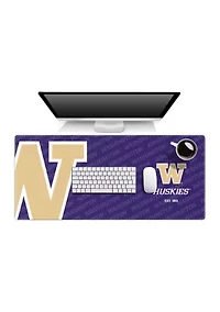 YouTheFan NCAA West Virginia Mountaineers Logo Series Desk Pad