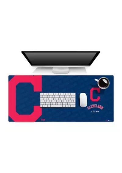 Cleveland Indians YouTheFan MLB Cleveland Guardians Logo Series Desk Pad