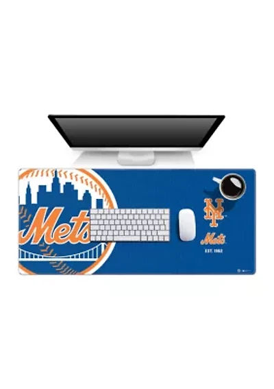 YouTheFan MLB New York Mets Logo Series Desk Pad