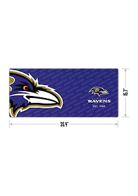 YouTheFan NFL Baltimore Ravens Logo Series Desk Pad