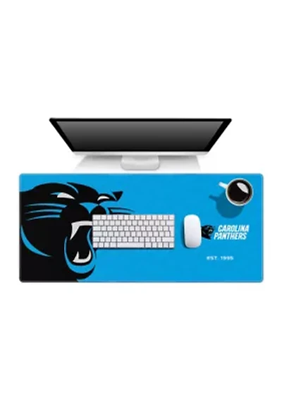 YouTheFan NFL Carolina Panthers Logo Series Desk Pad